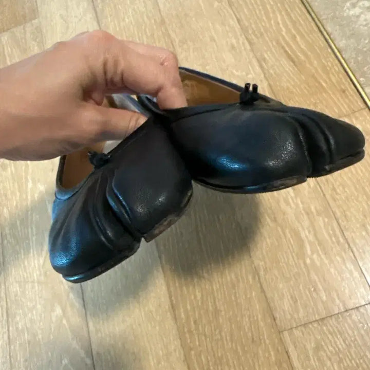 [SOLD OUT] 메종 마르지엘라 타비 발레리나 블랙 36.5