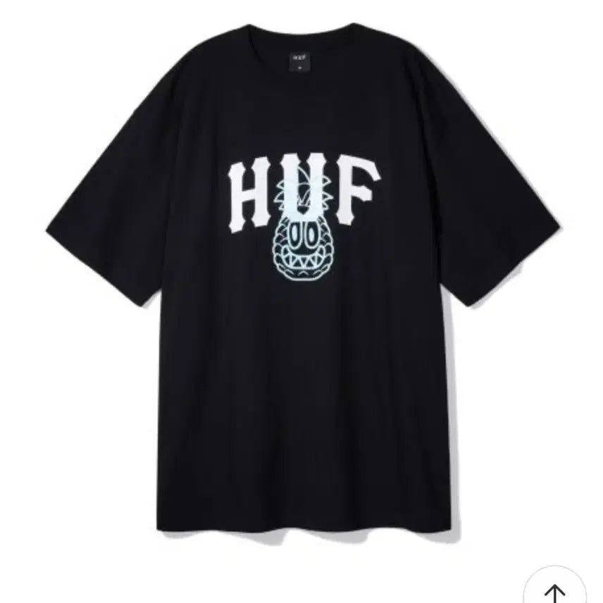 [BUNJANG] HUF Pineapple Graphic T-shirt / 덱스착용)무신사 HUF 파인애플티셔츠