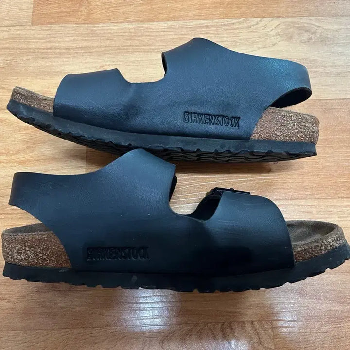 [BUNJANG] Birkenstock Milano Black 225 Sandals / 버켄스탁 밀라노 225