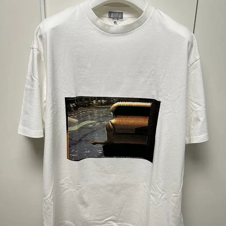[BUNJANG] C.E (Cav Empt) 25FW White T-shirt / [XXL] 카브엠트 25FW 반팔티셔츠