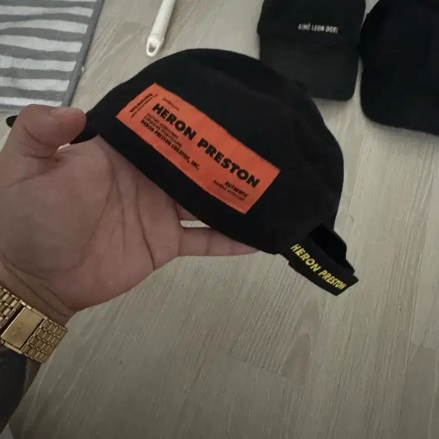 [BUNJANG] Heron Preston HPNY Black Cap / 헤론 프레스톤 HPNY 볼캡 블랙