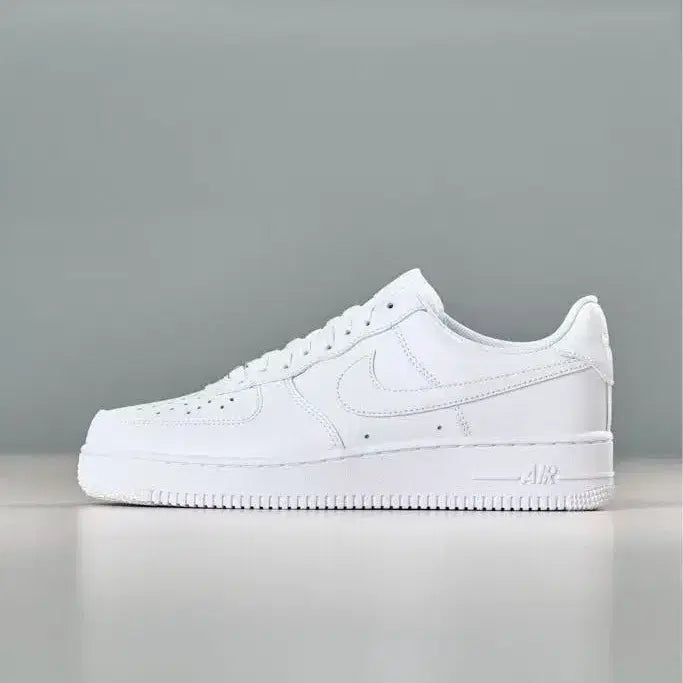 [BUNJANG] Nike Air Force 1 All White Casual Shoes / 나이키 에어포스1 올백 캐주얼 슈즈운동화