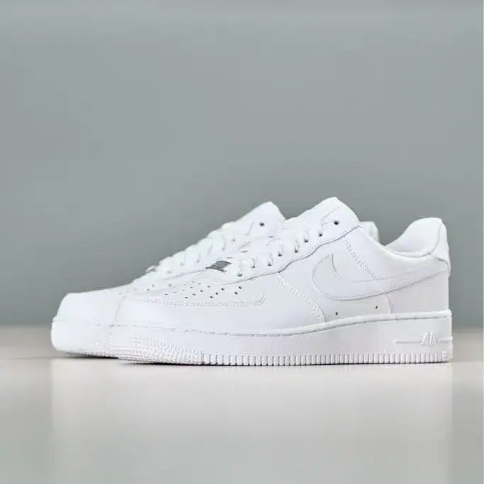 [BUNJANG] Nike Air Force 1 All White Casual Shoes / 나이키 에어포스1 올백 캐주얼 슈즈운동화
