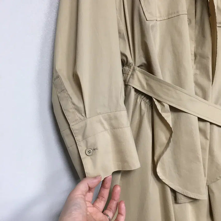 [BUNJANG] SYSTEM Scarved Belted Dress / 22 SYSTEM 시스템 스카프 벨티드 원피스 55
