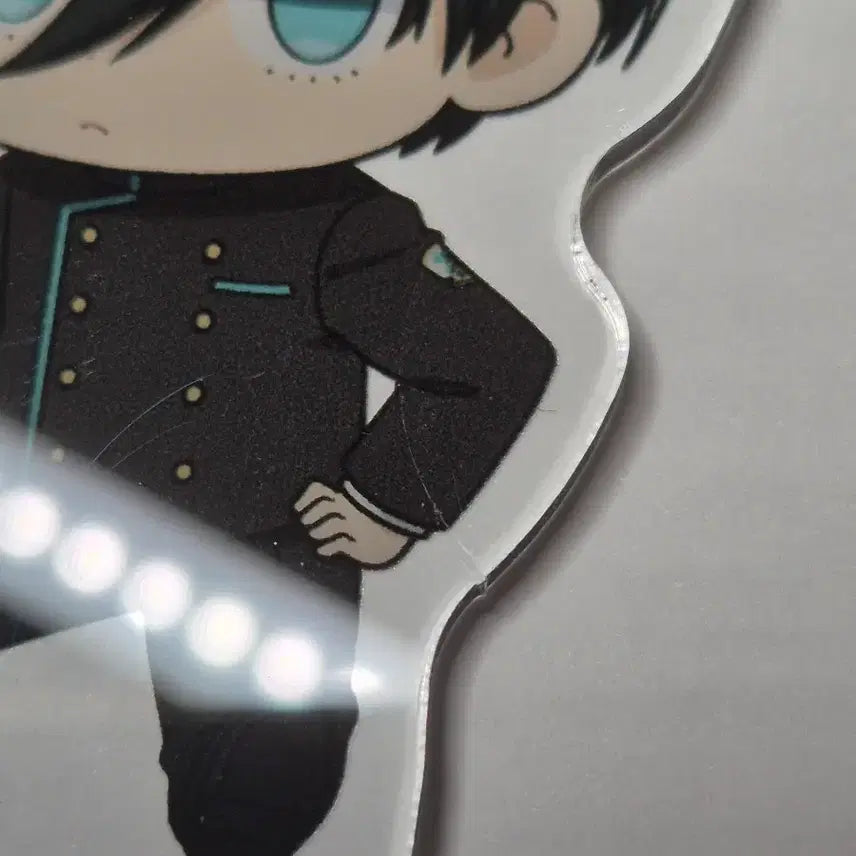 [BUNJANG] Blue Lock Goods Acrylic Stand &amp; Plush Set (Rin Itoshi, Eita Otoya) / 블루록 굿즈 (이토시 린, 오토야 에이타)