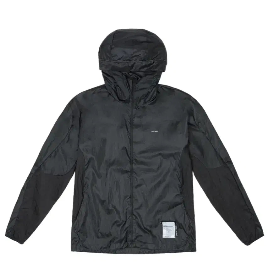 [BUNJANG] Satisfy Pertex Diamond Fuse Windbreaker Black M / 새티스파이 바람막이 블랙 m 사이즈 새상품 판매합니다