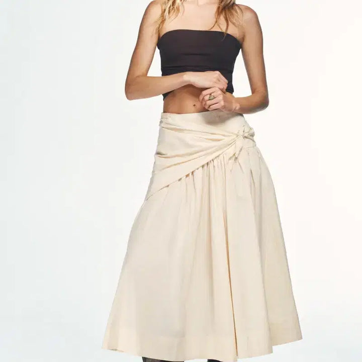 [SOLD OUT] zara 자라 스카프 스커트 새상품