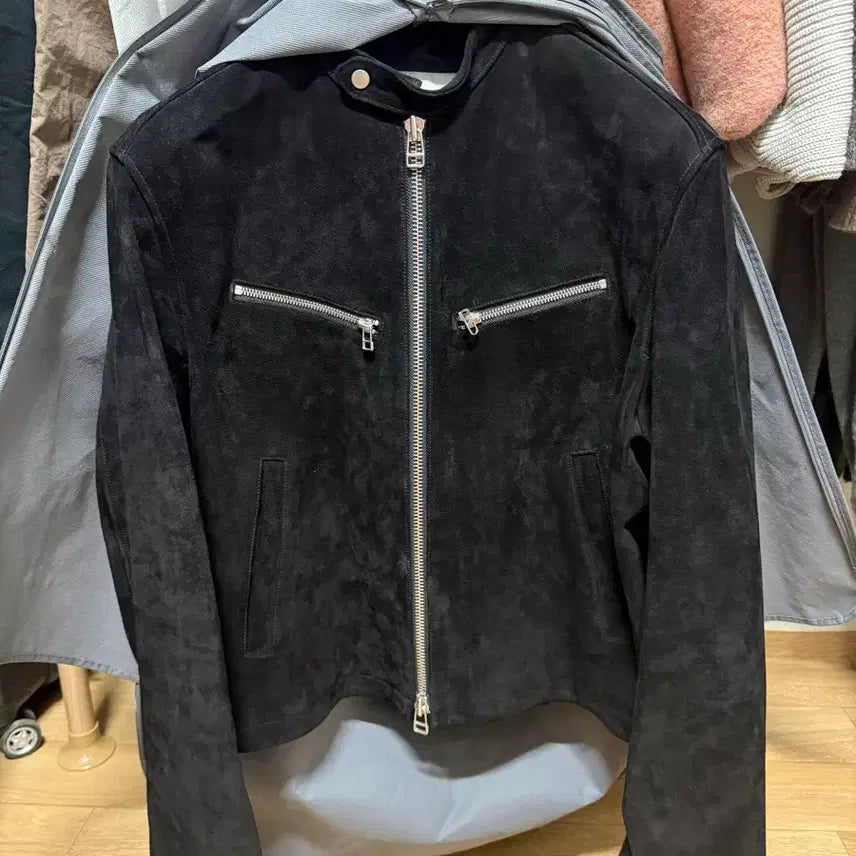 [BUNJANG] Tonywack Suede Racer Jacket L / 토니웩 스웨이드 레이서 자켓 L
