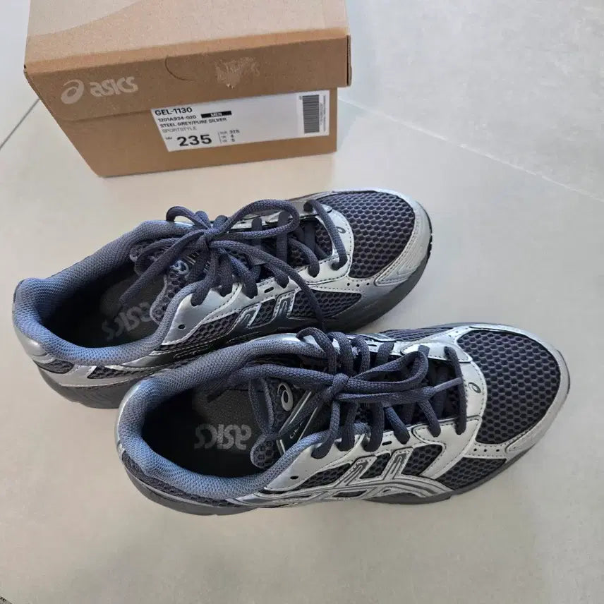 [BUNJANG] Asics Gel-1130 Steel Grey Shoes (235mm) / (새상품)아식스 젤1130 스틸그레이 235사이즈