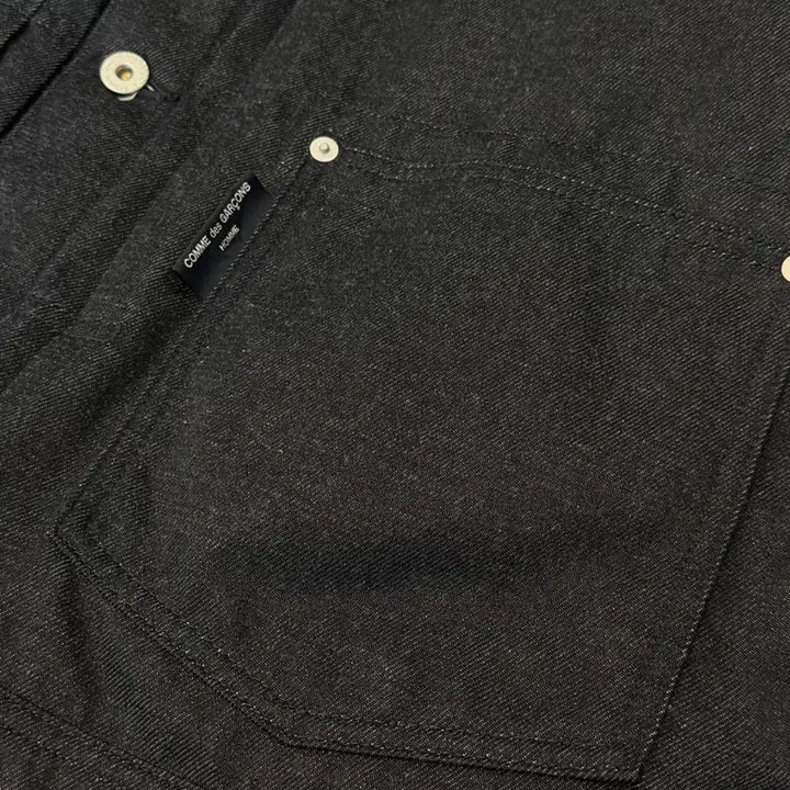 [BUNJANG] Comme des Garcons Homme Denim Trucker Jacket / [XL] 꼼데가르송옴므 데님 트러커 자켓