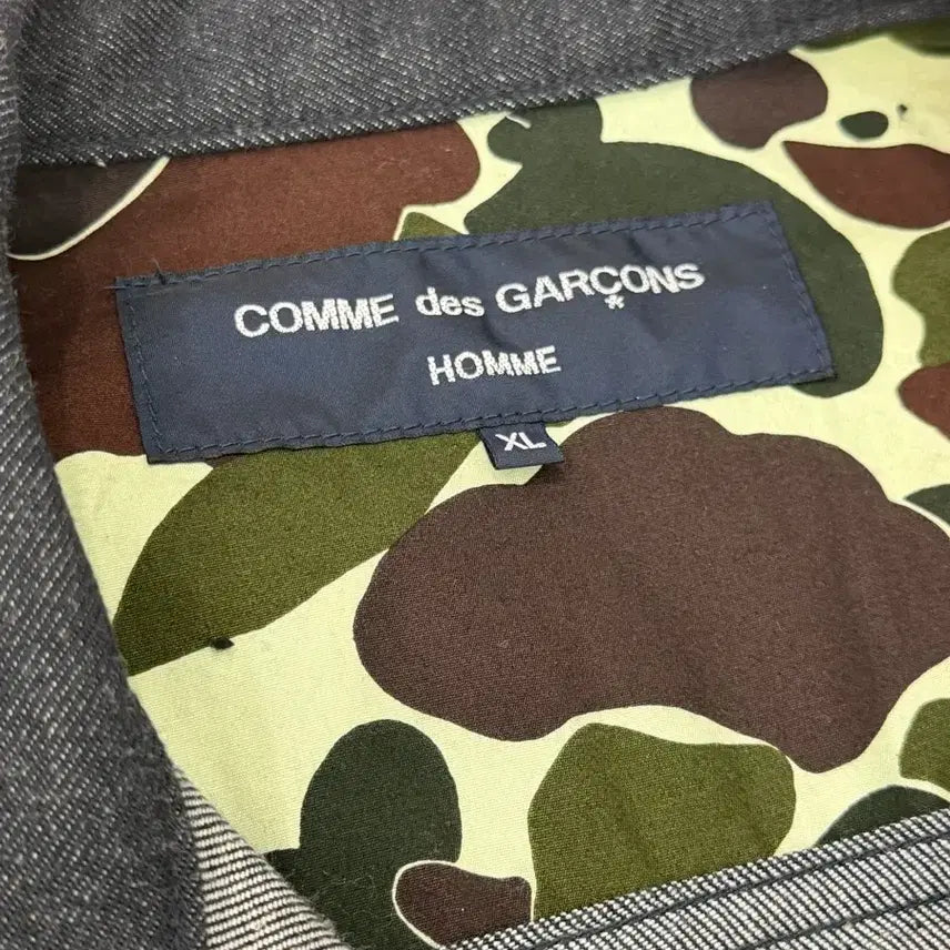 [BUNJANG] Comme des Garcons Homme Denim Trucker Jacket / [XL] 꼼데가르송옴므 데님 트러커 자켓