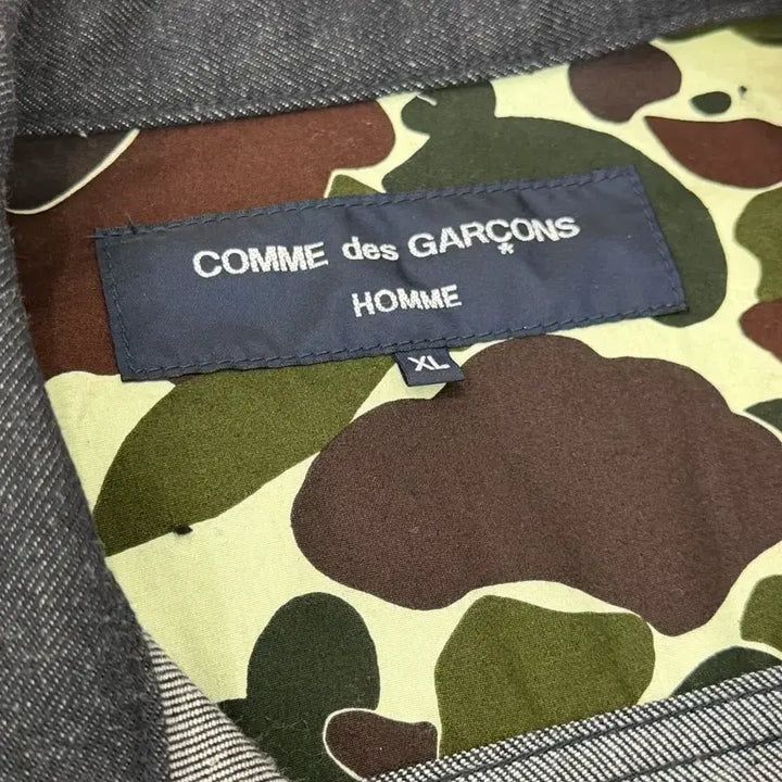 [BUNJANG] Comme des Garcons Homme Denim Trucker Jacket / [XL] 꼼데가르송옴므 데님 트러커 자켓
