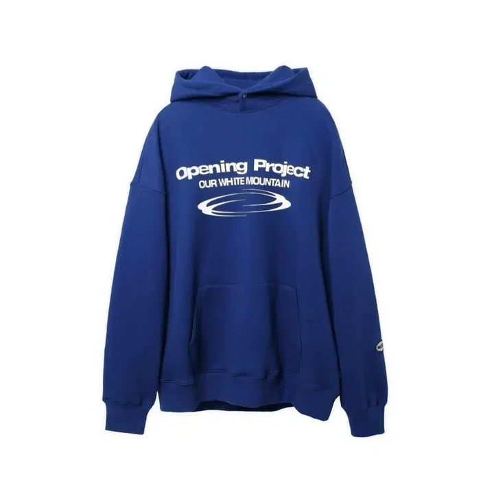 [BUNJANG] Opening Project Blue Hoodie / 무신사 오프닝프로젝트 블루 후드티