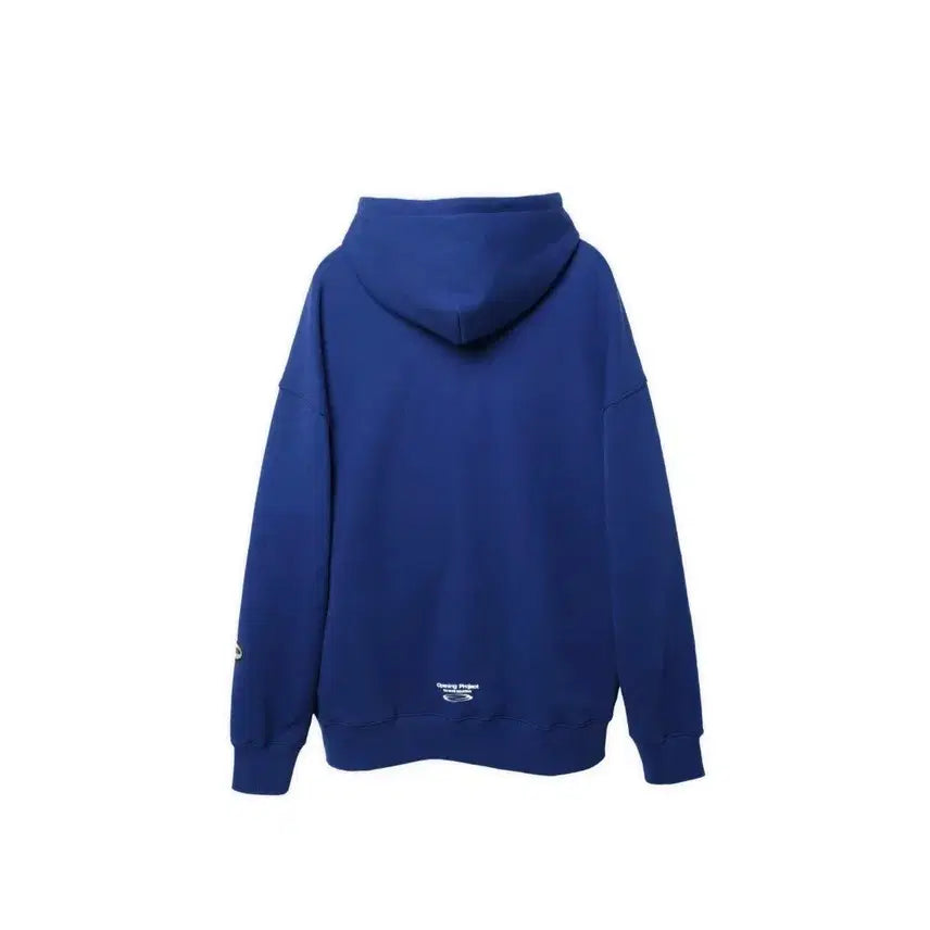 [BUNJANG] Opening Project Blue Hoodie / 무신사 오프닝프로젝트 블루 후드티