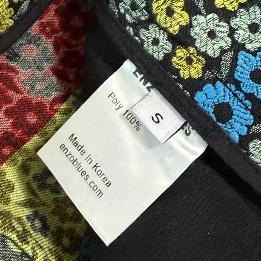 [BUNJANG] Enzo Blues Jacquard Fabric Bootcut Pants / 엔조블루스 자카드 원단 부츠컷 팬츠