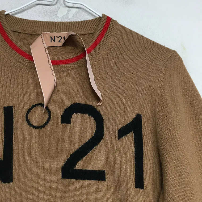 [BUNJANG] N21 Numero Cashmere Wool Knit Sweater / N21 누메로 캐시미어 울 니트 S