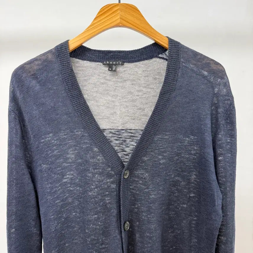 [SOLD OUT] 띠어리 린넨 여름 가디건 M 얇은 가디건 JS44