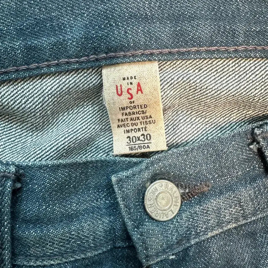 [BUNJANG] RRL Slim Fit Selvedge Denim Jeans 30x30 / 더블알엘 30*30 사이즈 청바지