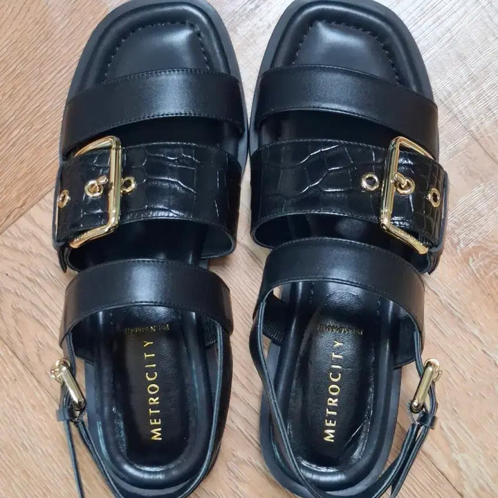 [BUNJANG] Metrociti 240 Leather Sandals / 메트로시티 240 가죽 샌들