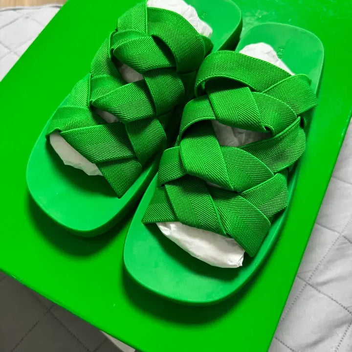 [BUNJANG] Bottega Veneta Intrecciato Woven Slide Men&