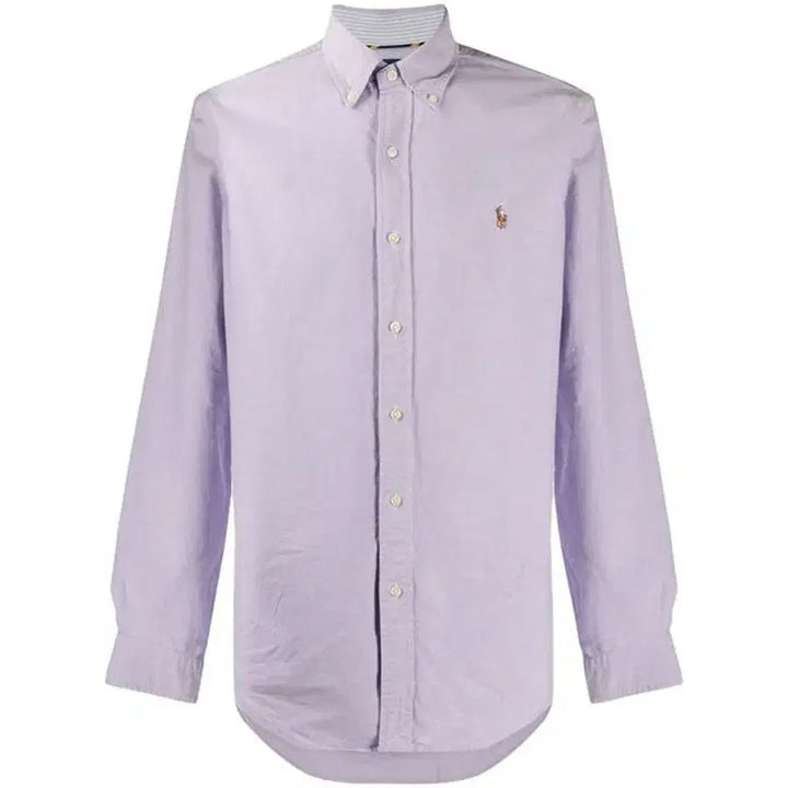 [BUNJANG] Polo Ralph Lauren Classic Fit Shirt - Purple, Size S / [새상품] 폴로 랄프로렌 셔츠 퍼플 s