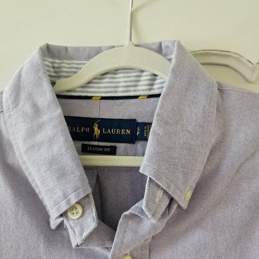 [BUNJANG] Polo Ralph Lauren Classic Fit Shirt - Purple, Size S / [새상품] 폴로 랄프로렌 셔츠 퍼플 s