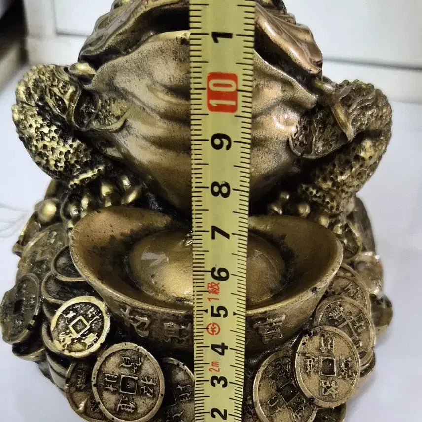 [SOLD OUT] 황금 두꺼비 재물 복 조형물 장식품