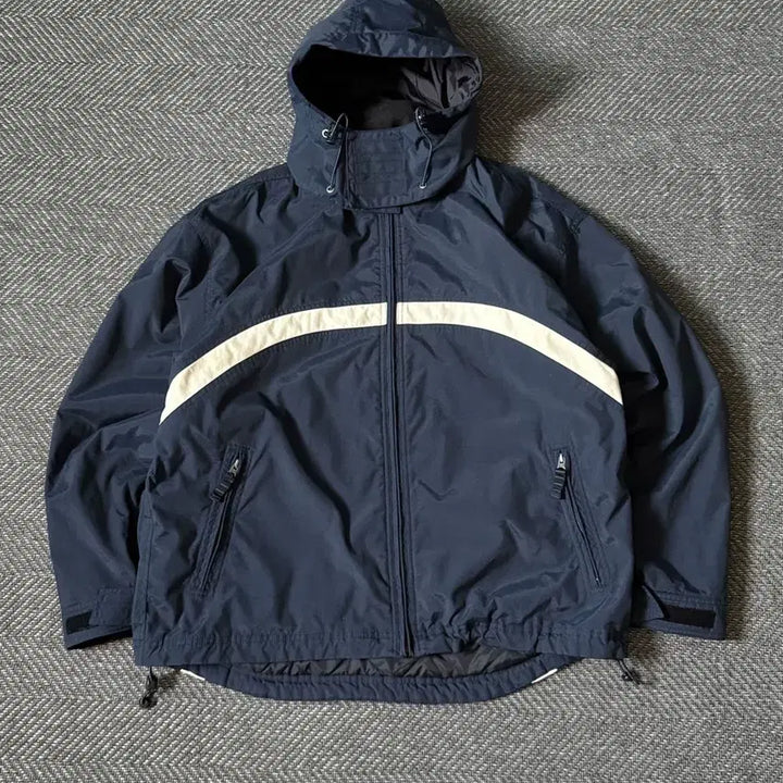 [BUNJANG] Vintage 90s GAP Old Gap Nylon Hooded Windbreaker Jacket (Size L-XL) / 90s GAP 올드갭 나일론 후드 윈드브레이커 자켓 (105-110)