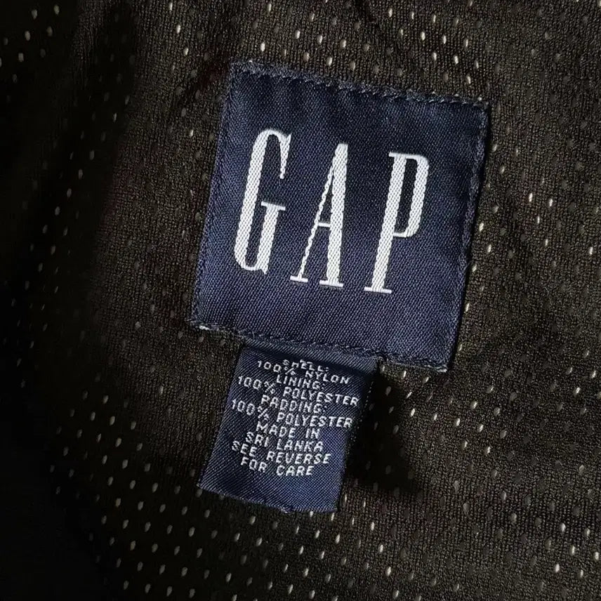[BUNJANG] Vintage 90s GAP Old Gap Nylon Hooded Windbreaker Jacket (Size L-XL) / 90s GAP 올드갭 나일론 후드 윈드브레이커 자켓 (105-110)