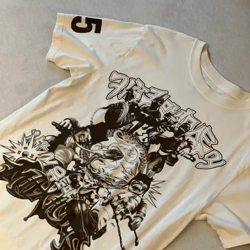 [BUNJANG] Travis Scott Concert Merchandise T-Shirt / [L] 트래비스 스캇 머천 반팔