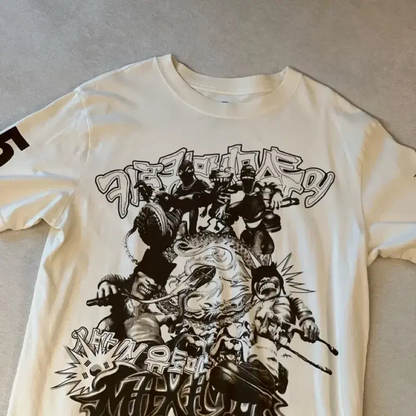 [BUNJANG] Travis Scott Concert Merchandise T-Shirt / [L] 트래비스 스캇 머천 반팔