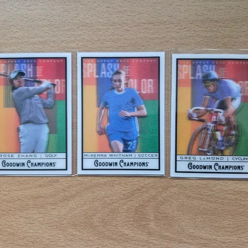 [BUNJANG] Upper Deck Goodwin Lenticular Cards (3-Card Lot) / 2025 어퍼덱 굿윈 렌티큘러 카드 3장랏 판매합니다.