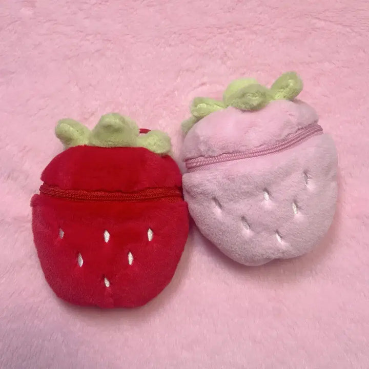 [BUNJANG] Jellyland Strawberry Pouch Charm / 젤리랜드 딸기 파우치 인형 키링