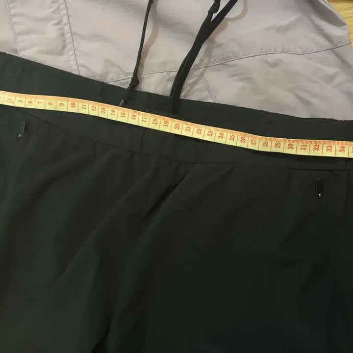 [SOLD OUT] 르꼬끄 우븐 아노락 바람막이, 쿨기능성 우븐 팬츠세트 여성90m
