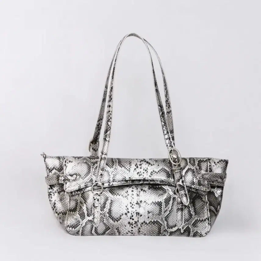 [BUNJANG] Boilteil Freja Bag Python Silver Shoulder Bag / 보일테일 프레자 백 (PYTHON SILVER)