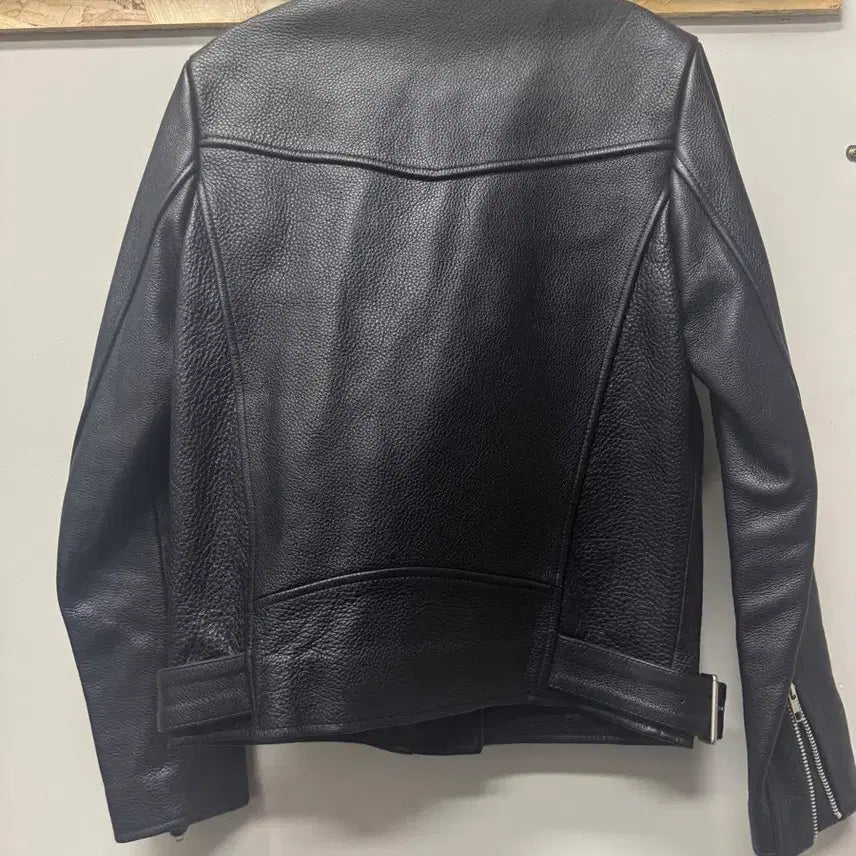[BUNJANG] Vita Studio Black Leather Rider Jacket / vitastudio 블랙 레더 라이더 자켓