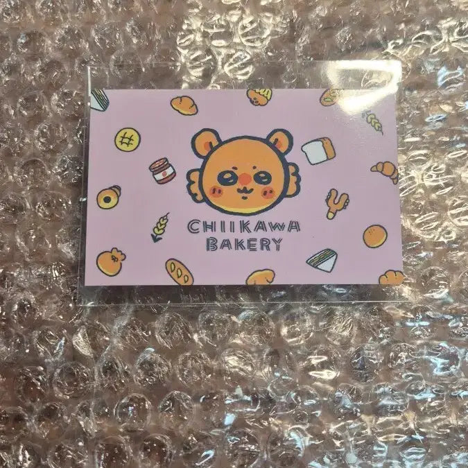 [BUNJANG] Chiikawa Bakery Novelty Card Momonga / 치이카와 베이커리 노벨티 카드 모몽가