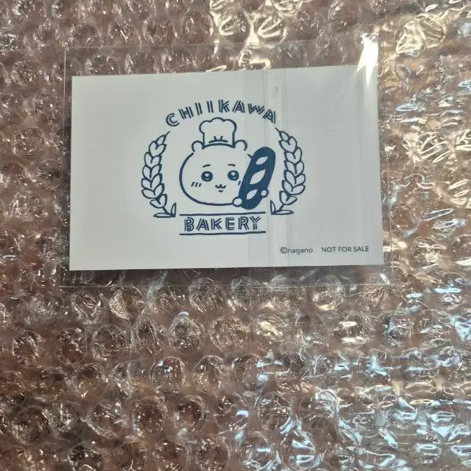 [BUNJANG] Chiikawa Bakery Novelty Card Momonga / 치이카와 베이커리 노벨티 카드 모몽가
