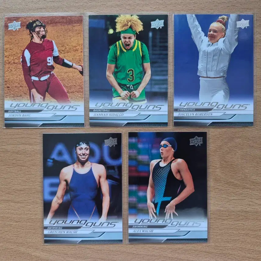 [BUNJANG] 2025 Upper Deck Goodwin Young Guns Cards 5-Card Lot / 2025 어퍼덱 굿윈 영건스 카드 5장랏 판매합니다.