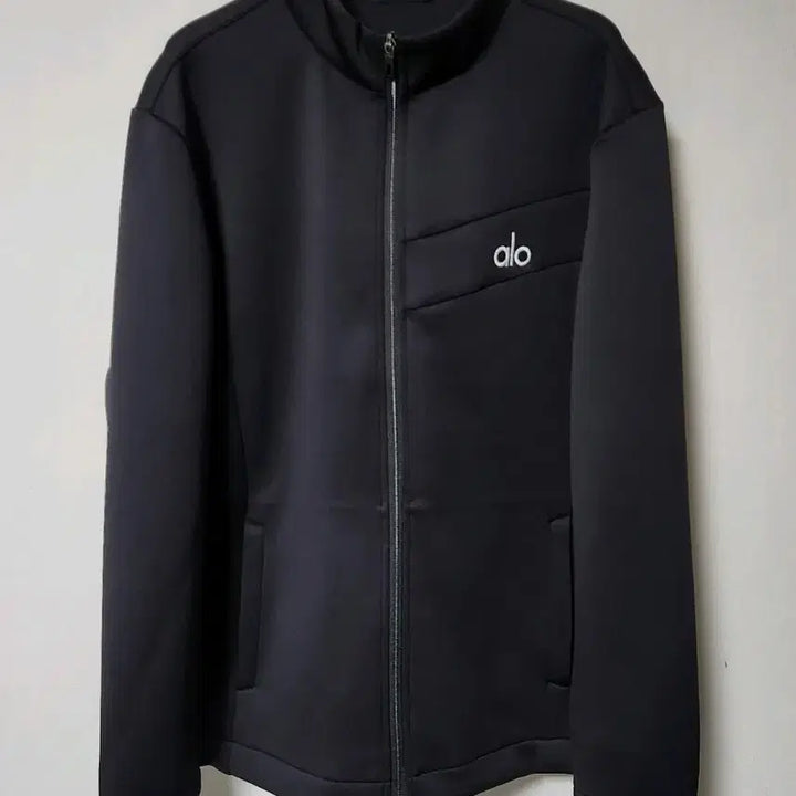 [BUNJANG] Allo Black Zip-up Jacket / 알로  블랙 집업 자켓