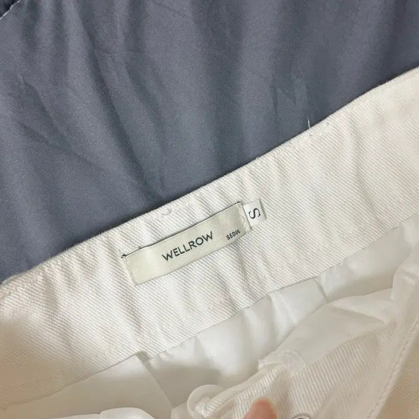 [BUNJANG] Ivory Mini Skirt S / 아이보리 미니 스커트 S