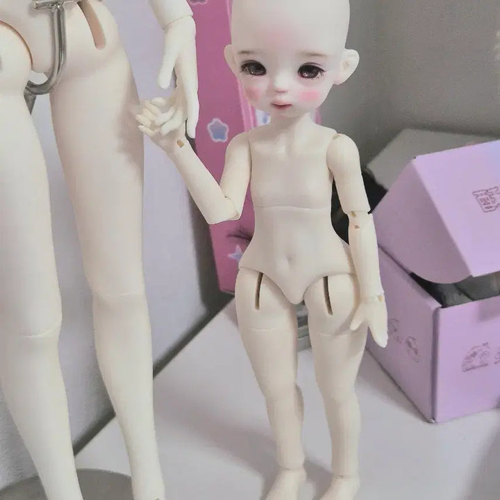 [BUNJANG] USD BJD White PVC Doll / usd 구관 구체관절인형 팝니다