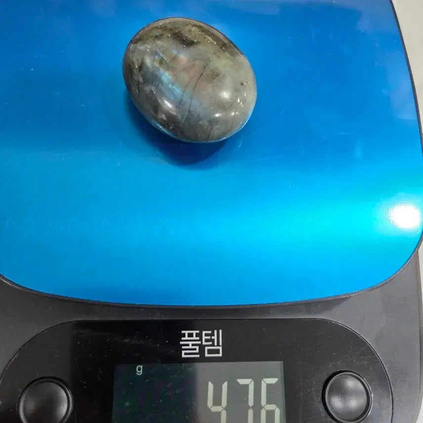 [BUNJANG] Natural Labradorite Palm Stone / 멀티컬러 천연 레브라도라이트 팜스톤 (상급)