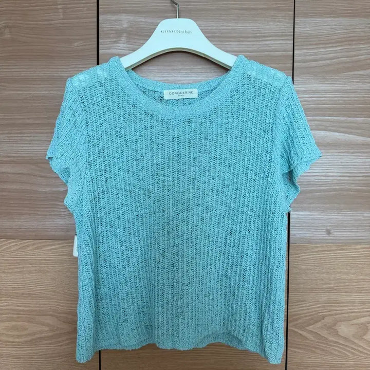[BUNJANG] Gongdreen Short-Sleeve Knit Top / 공드린 반팔니트