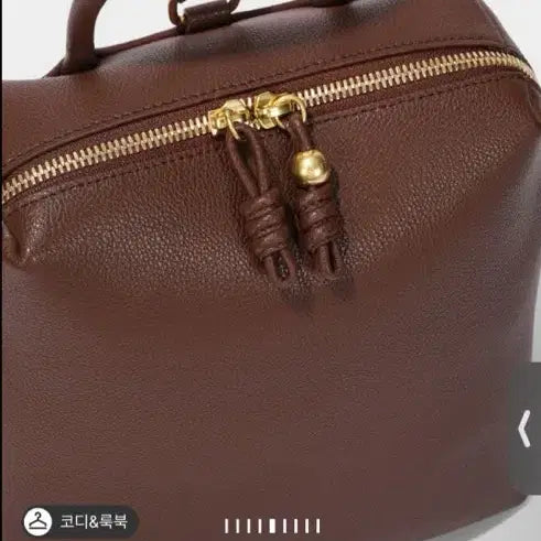 [BUNJANG] Hansum LATT Ball Cube Backpack Brown / 한섬 LATT 볼큐브 백팩 브라운