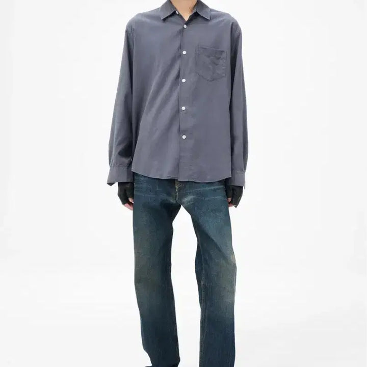 [BUNJANG] Our Legacy Initial Shirt Vintage Blue / 아워레가시 INITIAL SHIRT VINTAGE BLUE 46size
