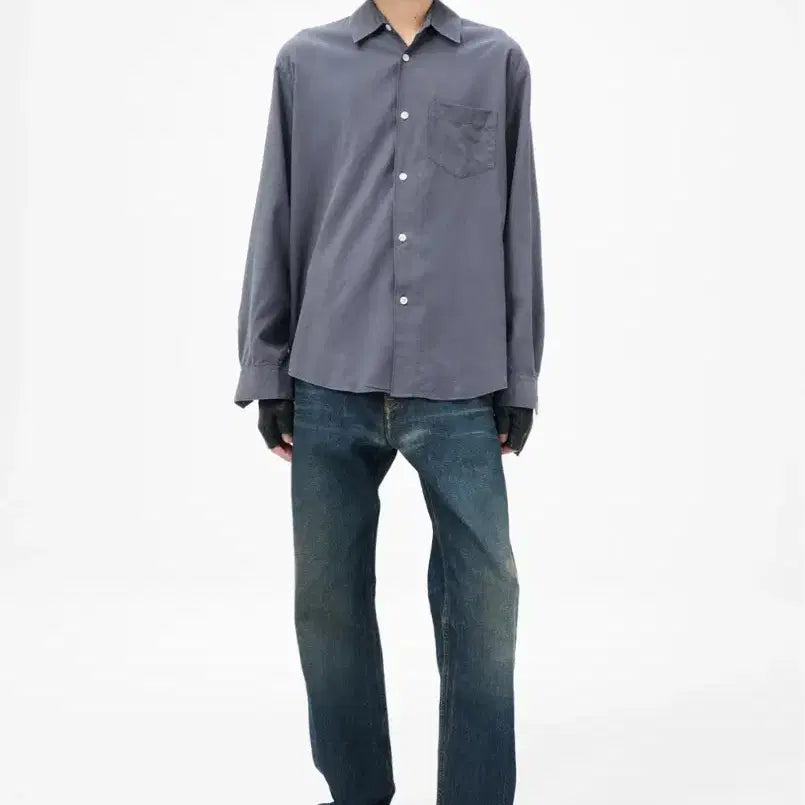 [BUNJANG] Our Legacy Initial Shirt Vintage Blue / 아워레가시 INITIAL SHIRT VINTAGE BLUE 46size