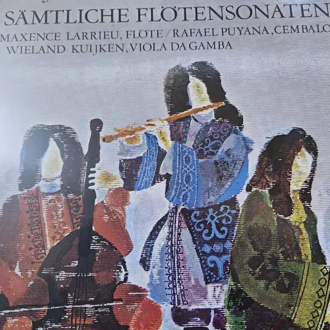 [BUNJANG] Bach Complete Flute Sonatas LP Set (2 Records) / 바흐 플루트 소나타 전곡 LP 2장