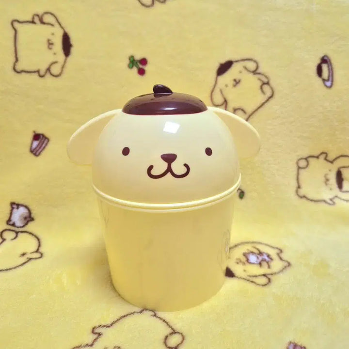 [SOLD OUT] 산리오 폼폼푸린 쿠지 쓰레기통 휴지통 데스크 테리어