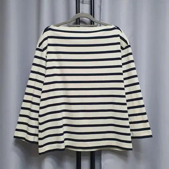 [BUNJANG] COS Boat Neck Stripe Top / (25년구매) COS 코스 보트넥 스트라이프 탑 티셔츠 맨투맨